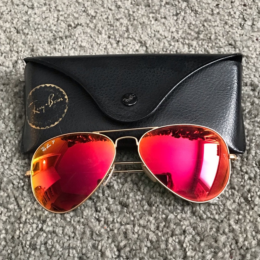 Ray-Ban POLARIZED Aviators 58mm